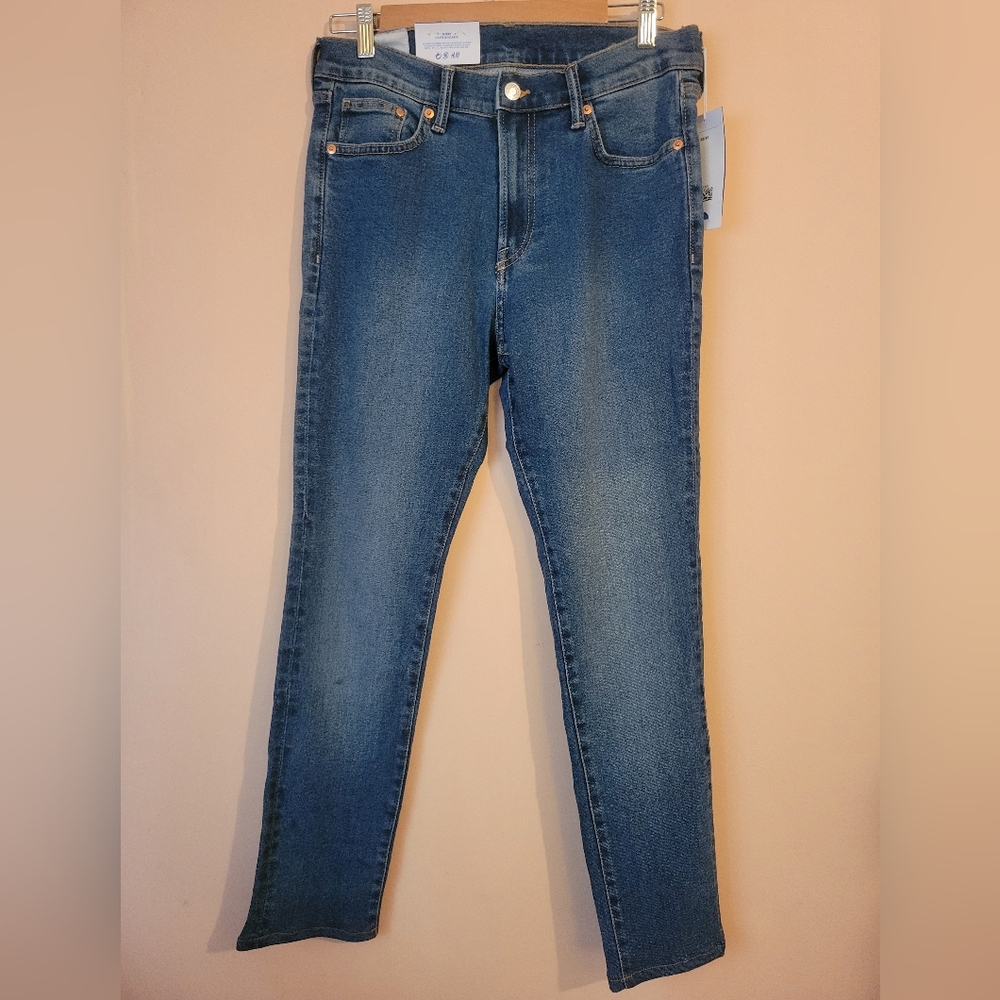 H&M & Denim Men's Coupe Moulante Skinny Distressed Jeans, NWT, 32/30